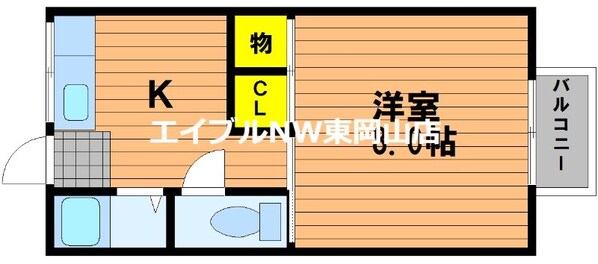 カルチャーハウス　参番館の物件間取画像